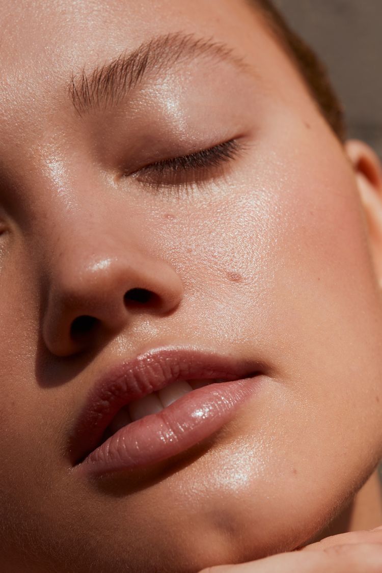 glowing skin
